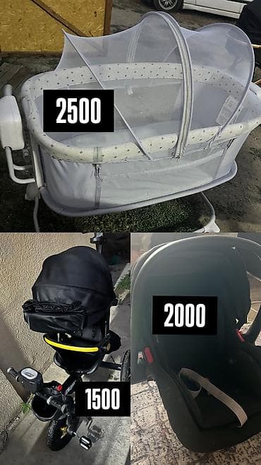 second hend: Продается Коляска Вело коляска Авто кресло Манеж Электрический манеж — 1