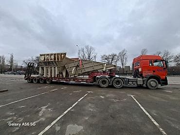 Портер, грузоперевозки: Заказать Платформа для спецтехники, 80 тонн, По региону — 2