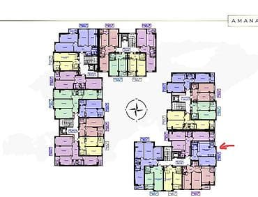 квартиры 105 серия: 1 комната, 55 м², 10 этаж, ПСО (под самоотделку) — 4