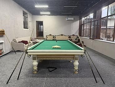 фикс грей: Бильярдный стол для русской пирамиды, классический, с декоративной — 3