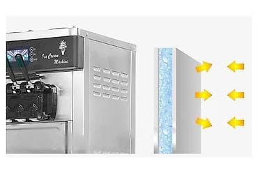 планитарный миксер: Профессиональный фризер для мягкого мороженого (напольный) - 3 — 5