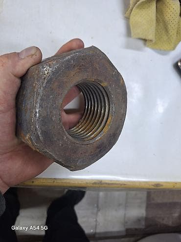 35 bit: Гайка крупногабаритная шестигранная - Материал: сталь. - Резьба — 1