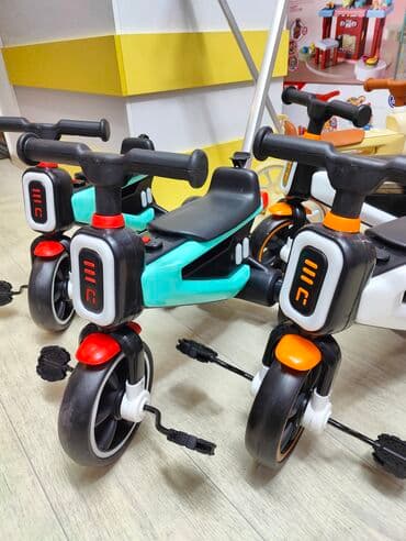 купить детский велосипед с ручкой от 1 года: Детский велосипед, 3-колесный, 1 - 3 года, Новый — 2