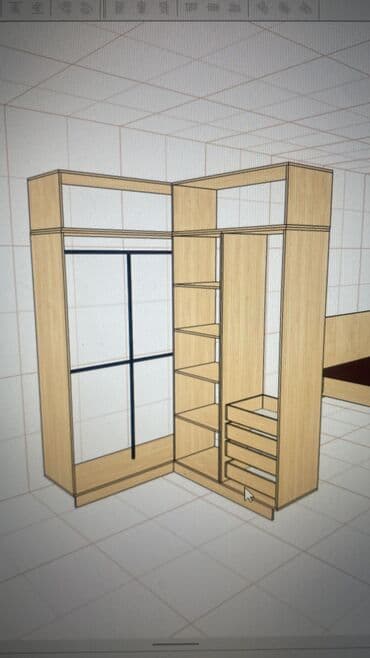 кухный шкаф: Кухонный гарнитур, цвет - Белый — 18