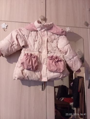 Отдам даром: ОТДАМ ДАРОМ. Примерно на 4.5-5-6 лет. Куртка. Розовый — 1