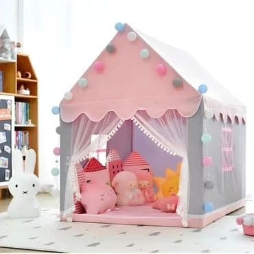 домик для: Игровая палатка детская в виде милейшего домика это мечта любого — 1