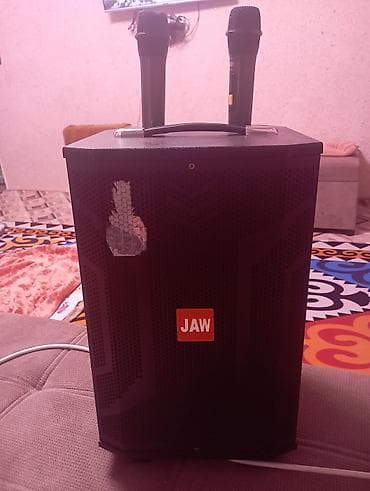 микрофон бишкек для компьютера: Портативная акустическая система JAW (модель JAW‑X8H) с караоке - — 2