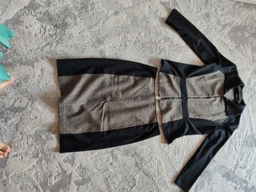 Костюм с юбкой, Модель юбки: Карандаш, Миди, Пиджак, M