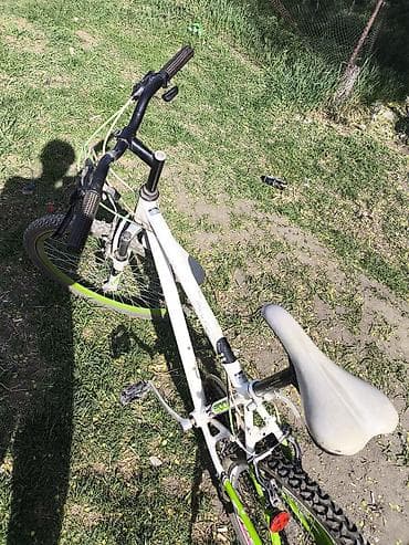 tsunami snm100 рама: Горный велосипед 26" - Рама: алюминиевая, размер средний, цвет белый — 2