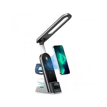 wireless: Green Lion БЗУ 7 в 1 Dual Coil Max Wireless Charger 15W (черный) — 1