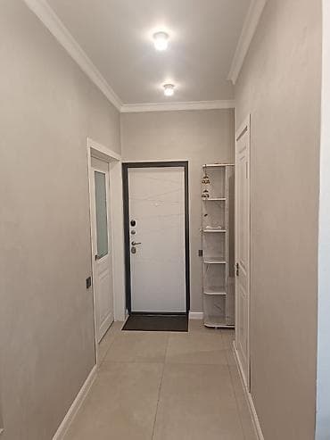 flat osh: 1 комната, 34 м², 12 мкр 106 серия, 9 этаж, Евроремонт — 9