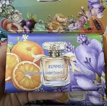 крем роза: Мыло с духами и эфирными маслами, 255 г. Стойкий аромат на 3-4 дня — 3