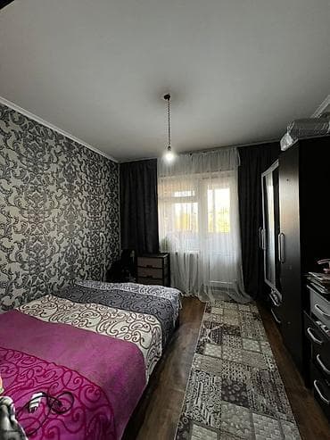 105 серия 3 комнатная: 2 комнаты, 57 м², 105 серия, 4 этаж, Косметический ремонт — 4