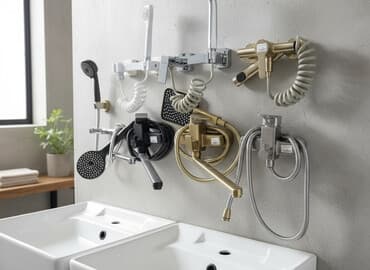 смисители: Настенная экспозиция смесителей и гигиенических душей - Смесители для — 1