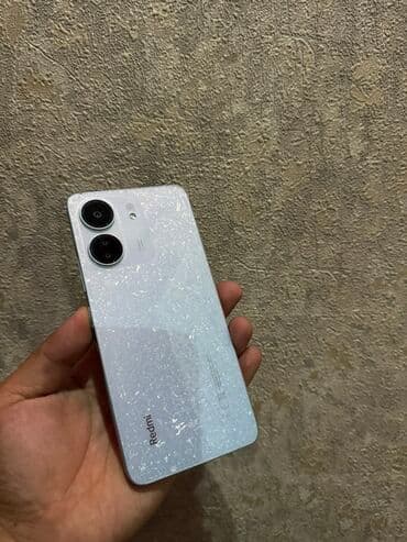смарт соат: Redmi, Redmi 13C, Колдонулган, 256 ГБ, түсү - Ак, 2 SIM — 1