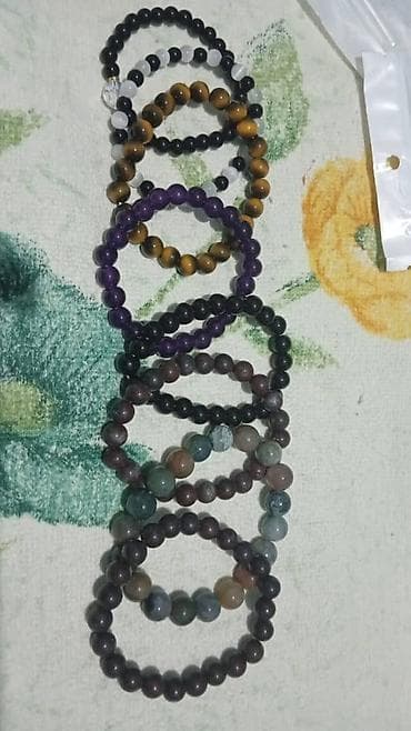 Жеке буюмдар: Бусина ДЗИ, браслеты натуральные камни — 7
