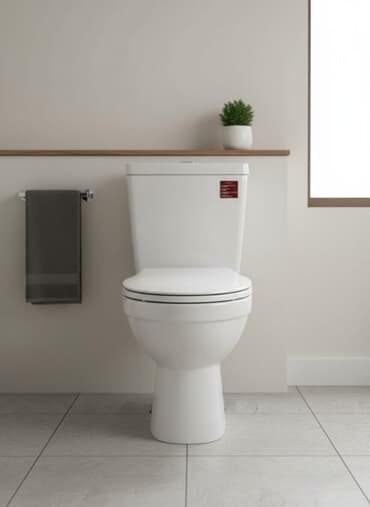 крышка бочка унитаза: Унитаз Напольный, Материал: Фарфор — 1