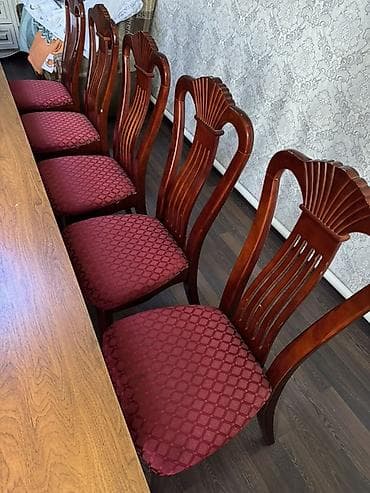 office table: Стол и стул для зала, Б/у, Платная доставка, Самовывоз, цвет - Коричневый — 6