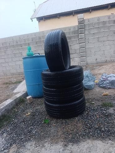 Шины 215 / 55 / R 17, Лето, Б/у, Комплект, Легковые, Bridgestone