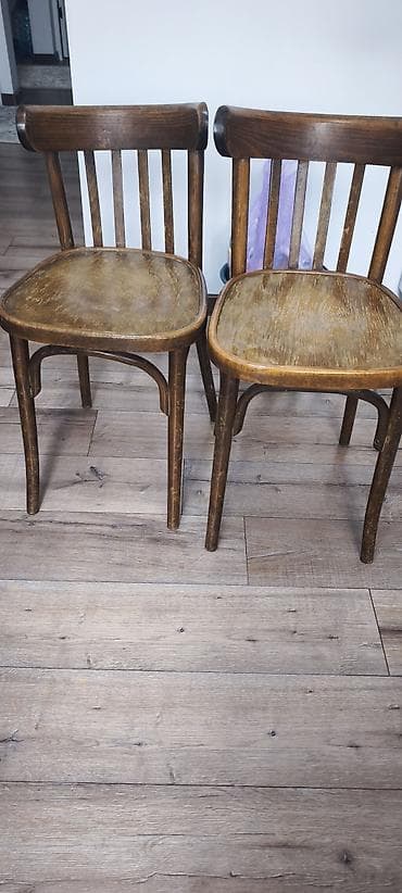 Стулья, табуретки: Венский стул, Дерево, цвет - Коричневый — 4