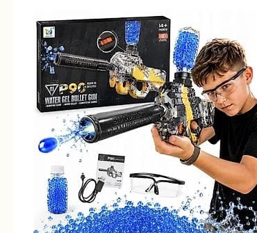 ​🔥 Мощный Орбизный Автомат P90 — Безопасный экшен для детей и