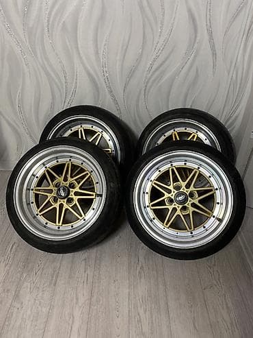 очки круглый: Колеса в сборе 195 / 45 / R 16, Лето, Новый, Комплект, Легковые, Литые, отверстий - 4 — 1