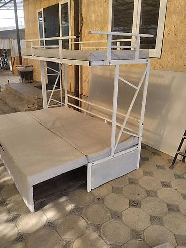 Кровати: Двухъярусная кровать, С выкатной системой — 2