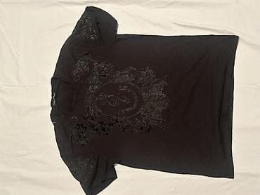 Эркектер кийими: Эркектердин футболкасы, Стандарт, Dolce & Gabbana, Колдонулган, түсү - Кара, Өзү алып кетүү — 1