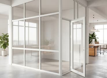 стеклянные межкомнатные перегородки: Ширма, перегородка Материал: Другой материал, Колличество секций: Более 6, Межкомнатные — 1