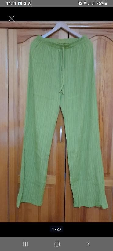 lining flex: Брюки Широкие, Лето, Китай, Стрейч, Новый, 5XL — 8