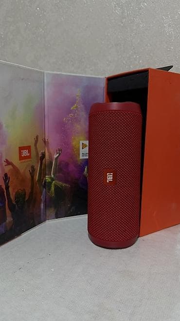 samsung galaxy j4: JBL Flip 4 — портативная Bluetooth‑колонка (цвет: красный). Ключевые — 5