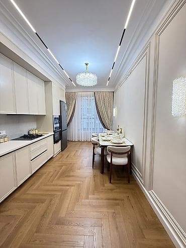 Недвижимость: 3 комнаты, 105 м², 10 мкр Элитка, 10 этаж, Дизайнерский ремонт — 4