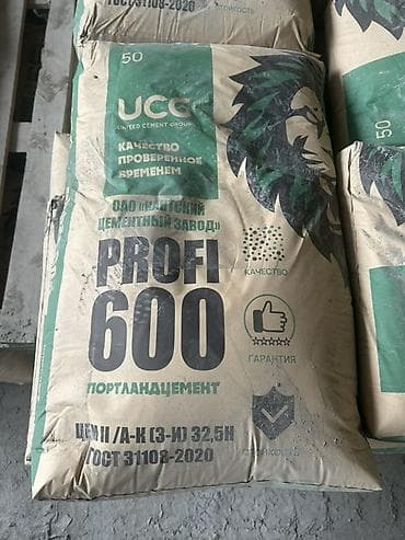 цемен кант: Кантский цемент, M-600, 50 кг/м³ — 2