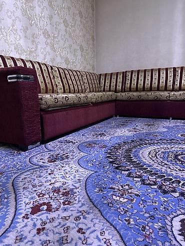 уголки метал: Угловой диван, C подушками — 4