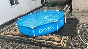 Каркасный бассейн Intex A 8' x 20" (модель MF B07 24 R0), размер 244 ×