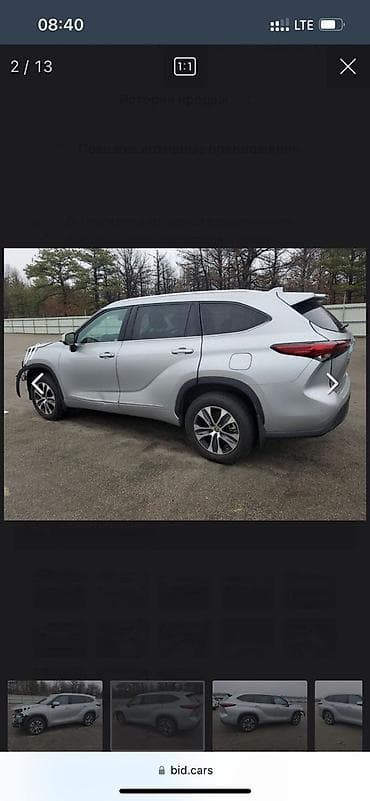 электронный автомобиль: Toyota Highlander: 2021 г., 3.5 л, Бензин, Кроссовер — 8