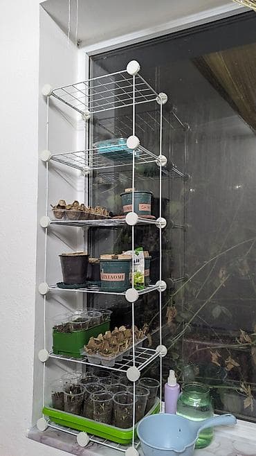 решетки для сада: Полочки для цветов, микрозелени размеры на фото. в наличии осталась — 1