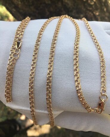 продаю золотую цепочку: Цепь для бензопилы, Проба 585, Мужские, Новый, Ручная работа — 4