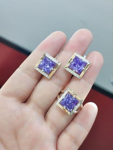 свадебные наборы ручной: Набор украшений, Проба 925, Женские, Новый — 2