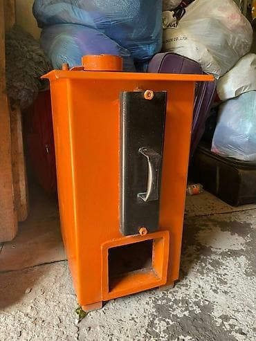 чугунный чайник: Металлическая печь-ракета (rocket stove) для отопления и приготовления — 3