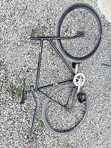 степ фары: Городской велосипед, Рама L (172 - 185 см), Б/у — 2