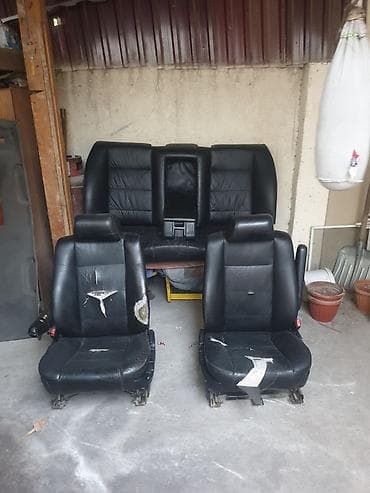 салон кожа: Комплект сидений, Кожа, BMW — 1