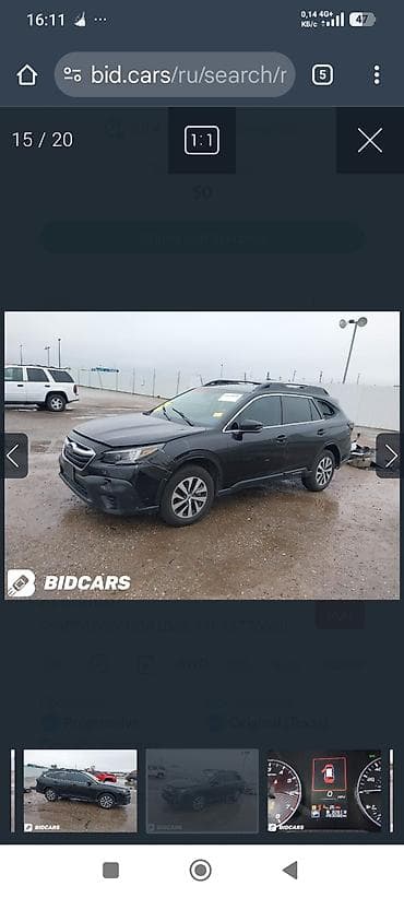 platform ok: Subaru Outback: 2021 г., Вариатор, Кроссовер — 7