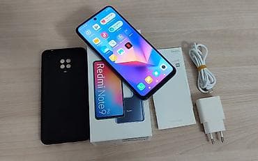 redmi note9c: Redmi, Redmi Note 9 Pro, Б/у, 128 ГБ, цвет - Синий, 2 SIM — 1
