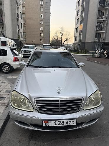 капот golf 3: Mercedes-Benz S-Class: 2002 г., 4.3 л, Автомат, Газ, Седан — 10