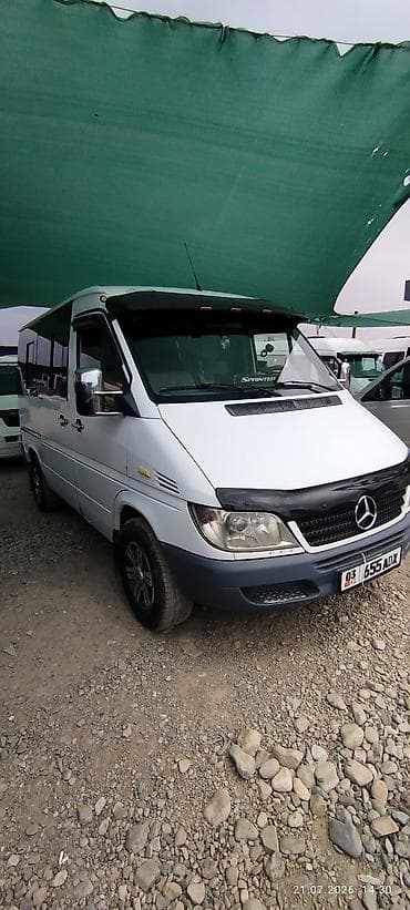 Унаа: Mercedes-Benz Спринтер: 2003 г., 2.2 л, Кол менен иштөөчү, Дизель, Вэн/Минивэн — 2