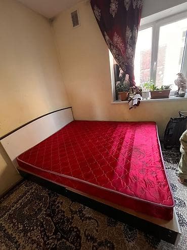 мебель выкуп: Кровать двуспальная с матрасом кровать сатылат матрасы менен баасы — 3