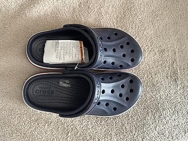 Босоножки, сандалии, шлепанцы: Мужские сандалии, 39, Crocs, Новый, цвет - Синий, Самовывоз — 2