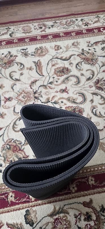 Офис эмереги: Коврик для фитнеса/йоги CRIVIT - Материал: плотный амортизирующий — 1