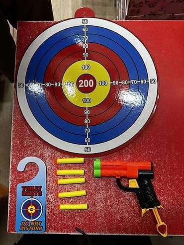 терек кескич: Игровой набор «Toilet Darts» — мини-аттракцион для меткой стрельбы — 2